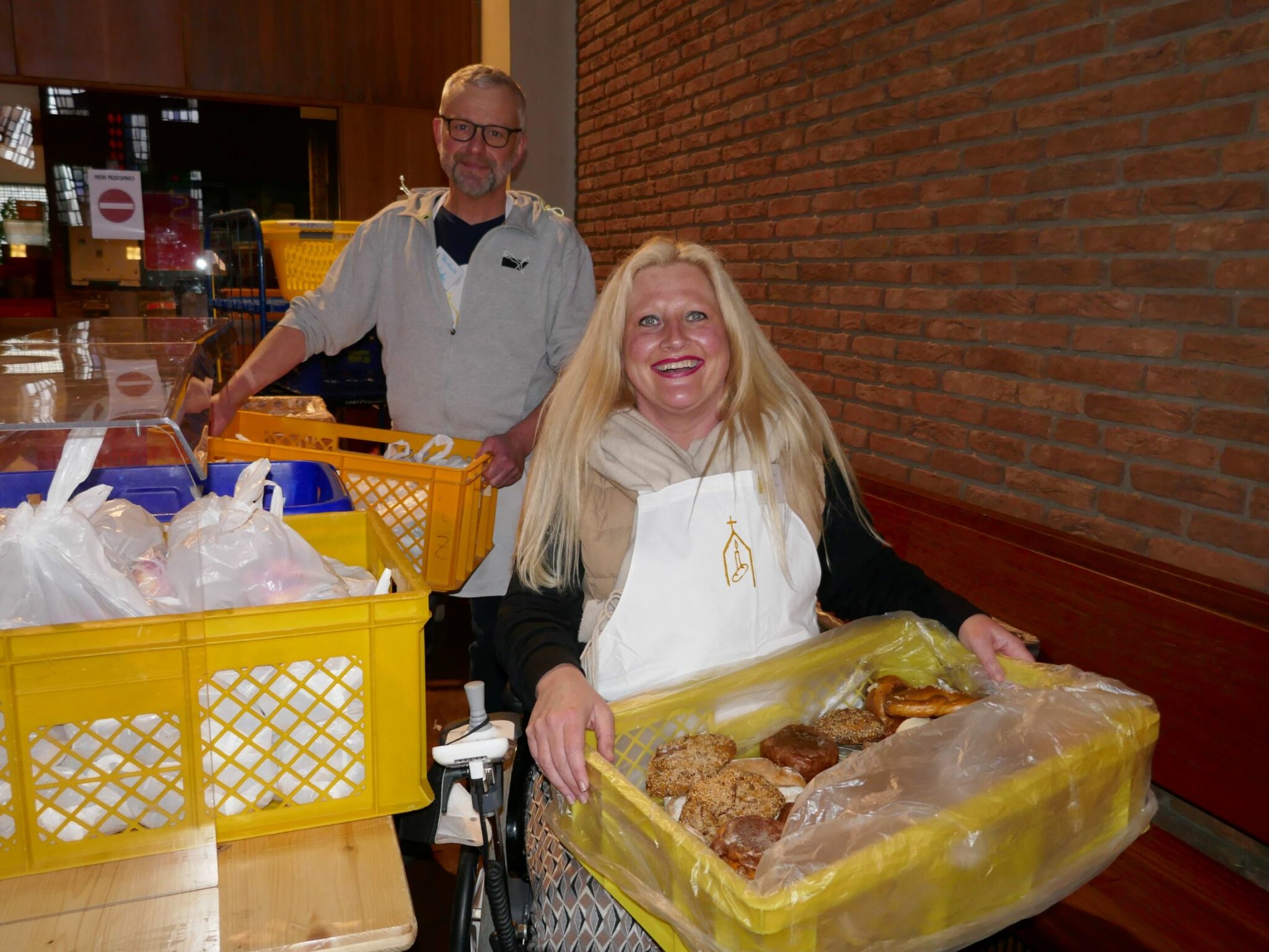 Stephanie Aeffner packt in der Vesperkirche mit an – Stephanie Aeffner