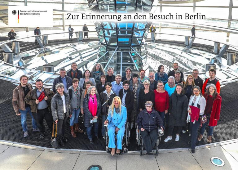 Besuchergruppe in Berlin
