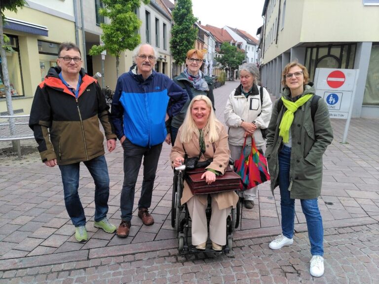 Stadtrundgang zu Barrierefreiheit und Inklusion in Schwetzingen
